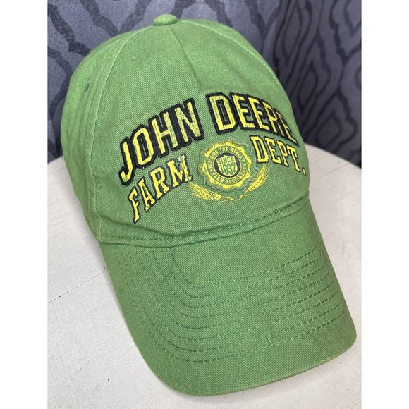 John Deere Green Patch on a Richardson 112 Trucker Snapback